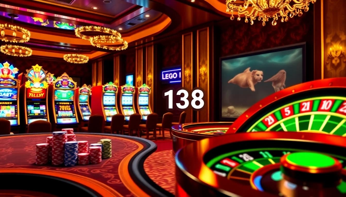 Experience the thrill of LEGO138 login as players engage in high-stakes casino gaming.