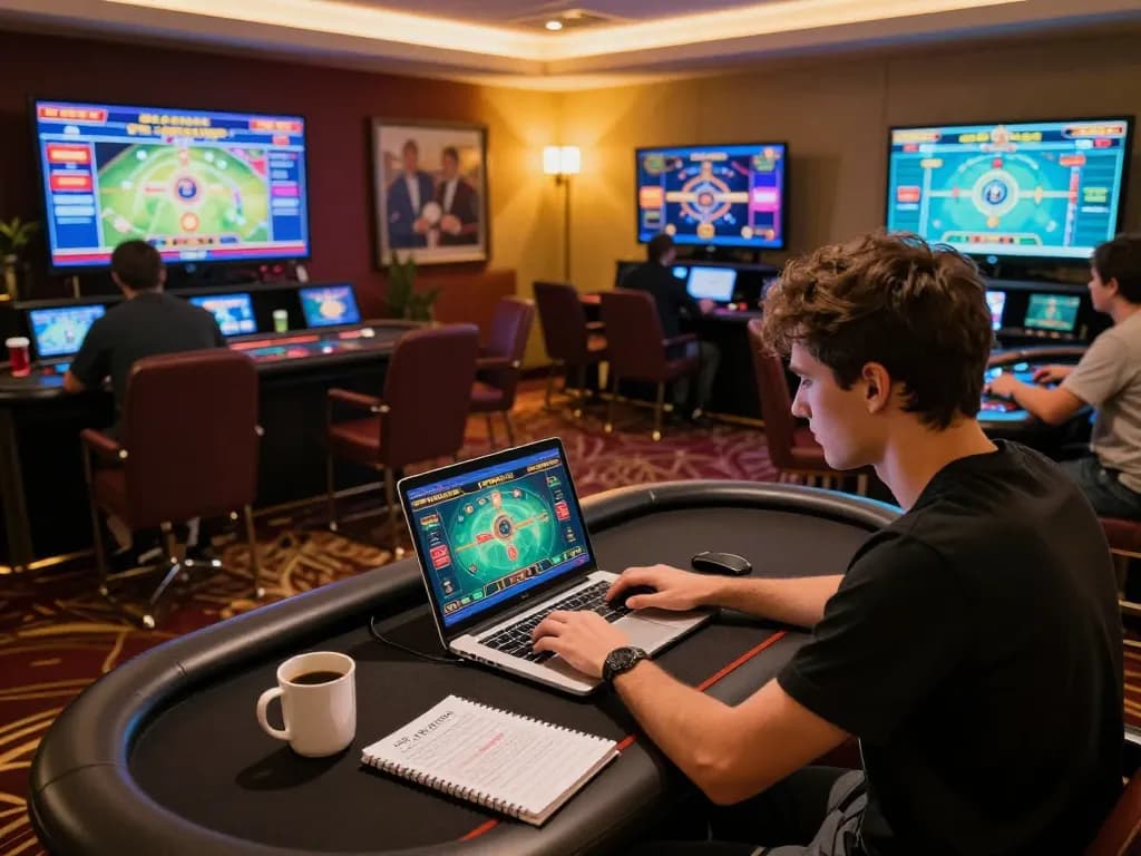 Player engaging in vibrant online casino gameplay at https://rr888.shopping/, showcasing strategic betting with a live dealer
