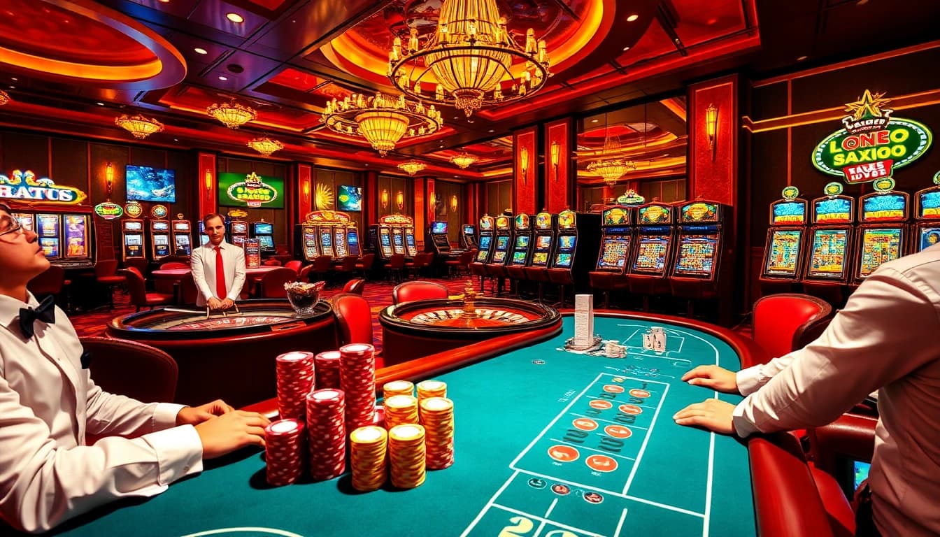 Experience high-stakes excitement at casino xx88 with vibrant games and winning opportunities.