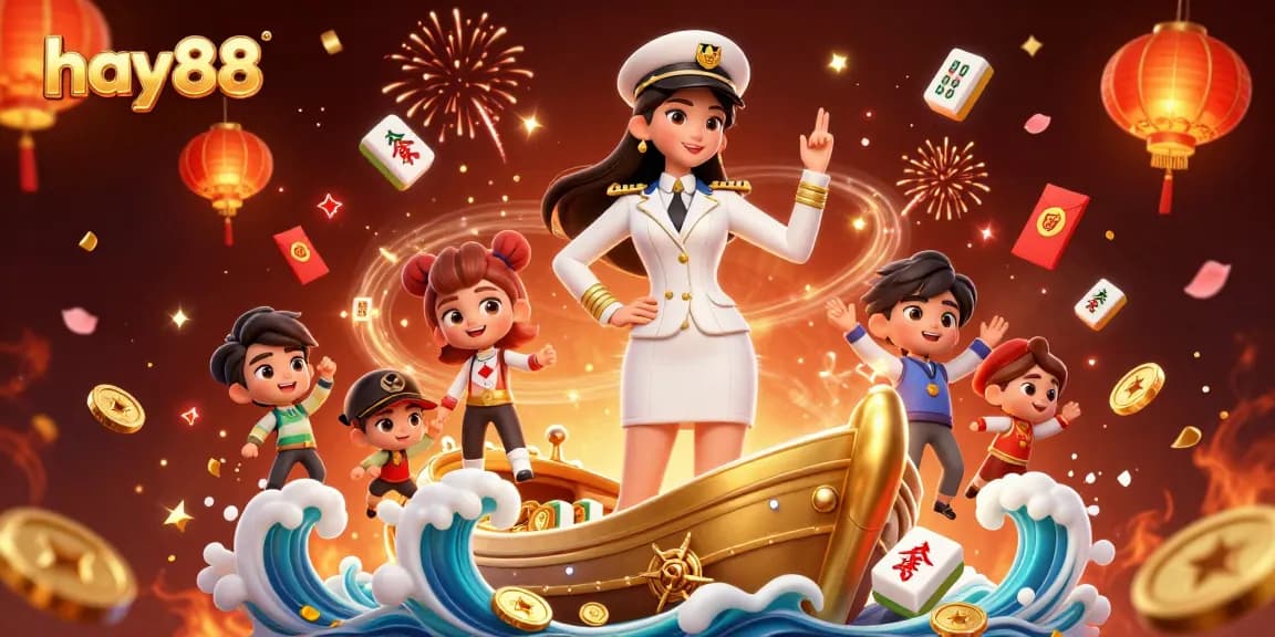 Experience the excitement of winning big at hay88, showcasing a thrilling casino scene with dynamic golden elements.