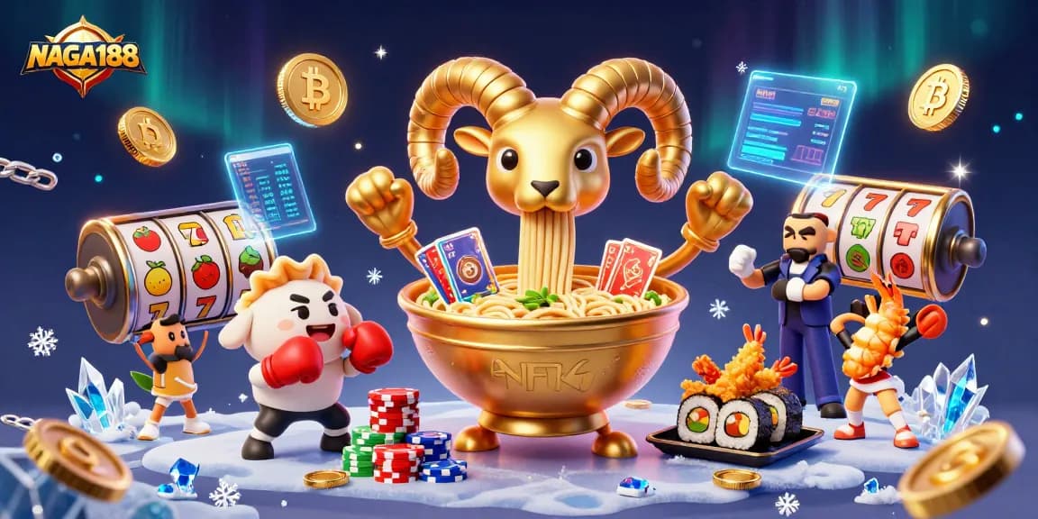 NAGA188 menawarkan permainan slot yang menarik dengan elemen kasino yang penuh warna dan energik.