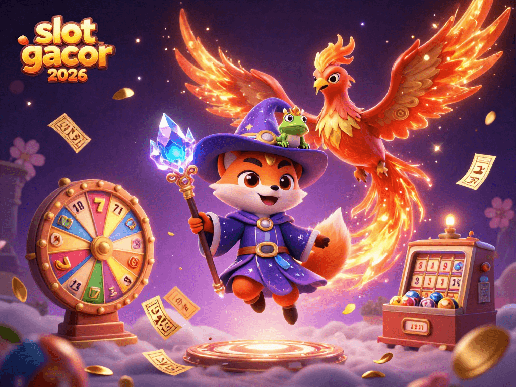 Experience thrilling excitement with slot gacor 2026 in a vibrant, dynamic casino scene.