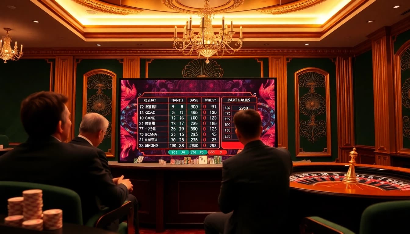 Watch the live draw sdy results unfold in an engaging and luxurious casino setting
