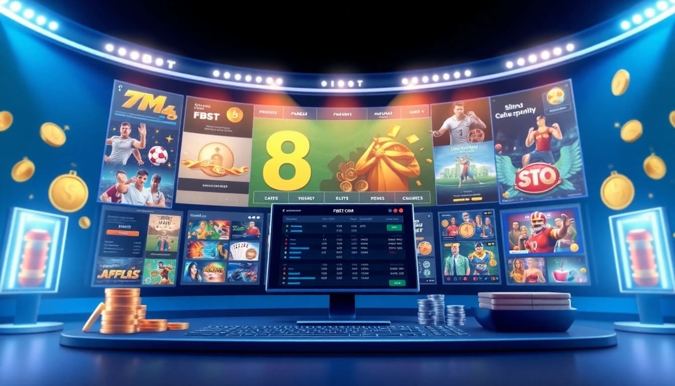 Engaging online gambling interface of F8BET COM showcasing diverse betting options.