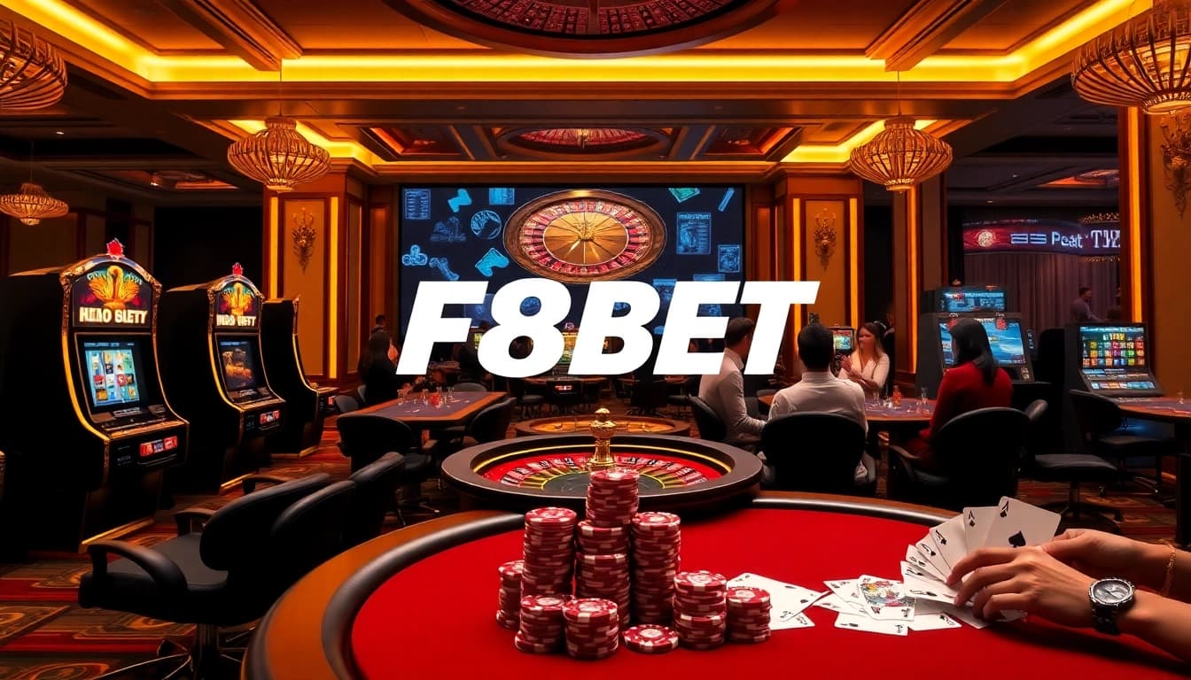 Experience the thrill of F8BET gambling with vibrant casino games and exciting play.