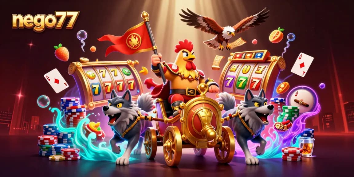 Nego77 offers thrilling slot experiences with vibrant symbols and dynamic jackpots in a rich casino scene.