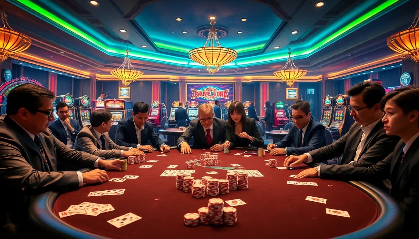Experience thrilling gameplay at bdtk66 my with luxury casino elements in a vibrant atmosphere.