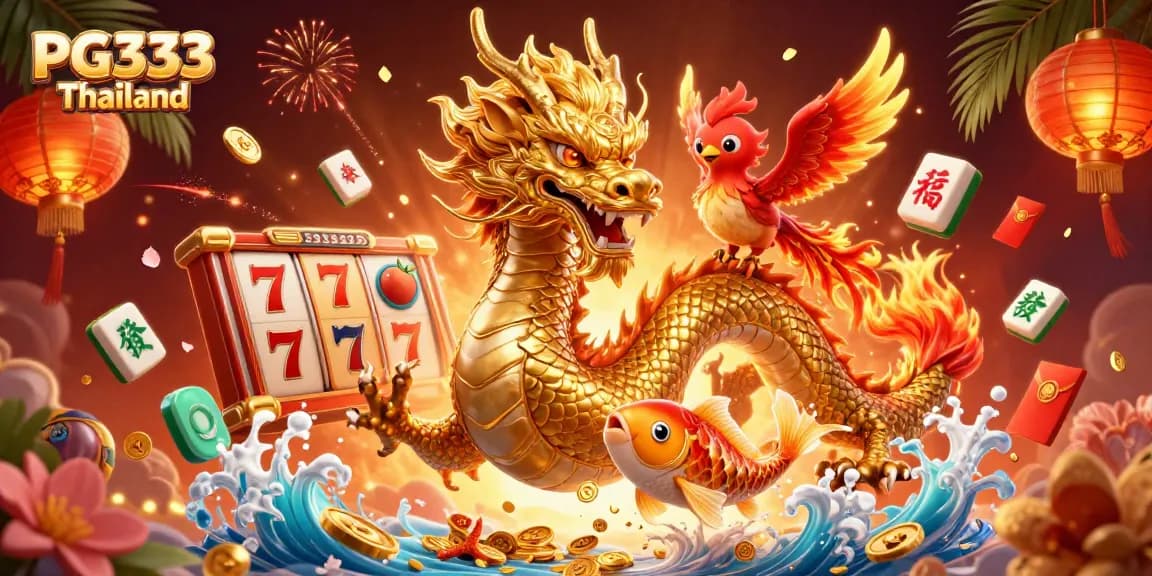 Play exciting games at PG333 Thailand with dynamic characters and vibrant casino elements!