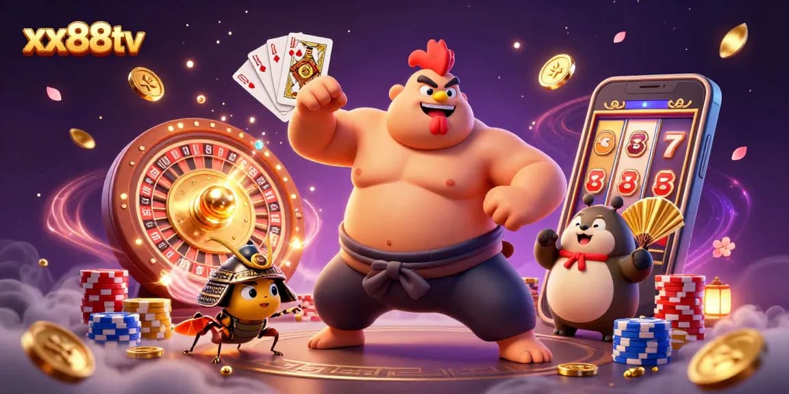 Experience the thrill of xx88tv with casino games featuring vibrant 3D characters and dynamic action!