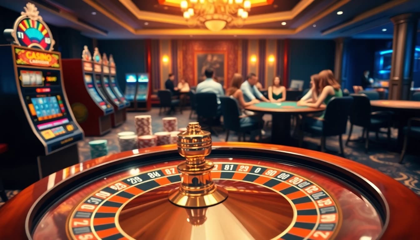 Experience the excitement of casual and professional gambling at https://king888.dev/ with a vibrant casino scene featuring roulette, slots, and poker
