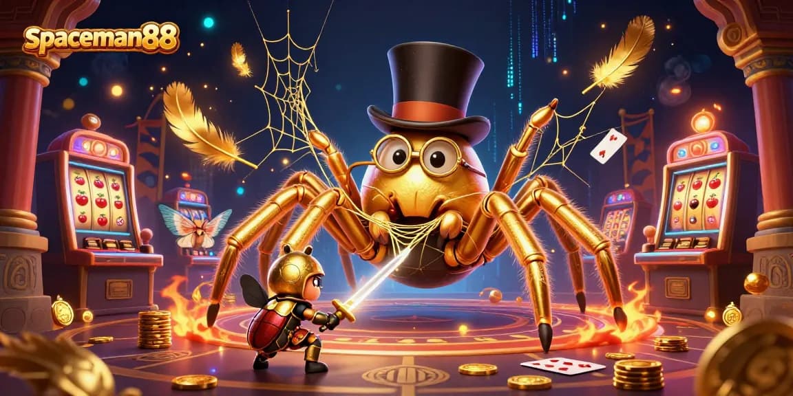 Join spaceman88 for an epic casino adventure with daring characters and vibrant slot machines.