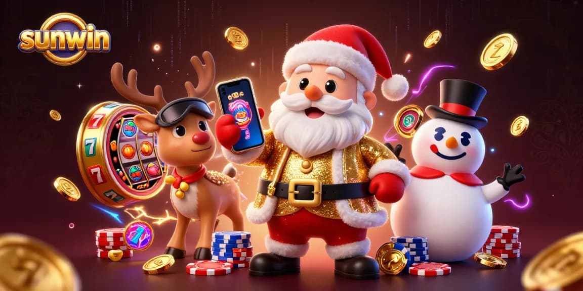 Engage with winning slots at Sunwin featuring vibrant casino characters and dynamic elements.