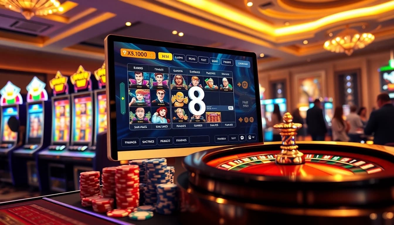 Experience the thrill of winning at 78WIN with dynamic slot machines and poker chips.