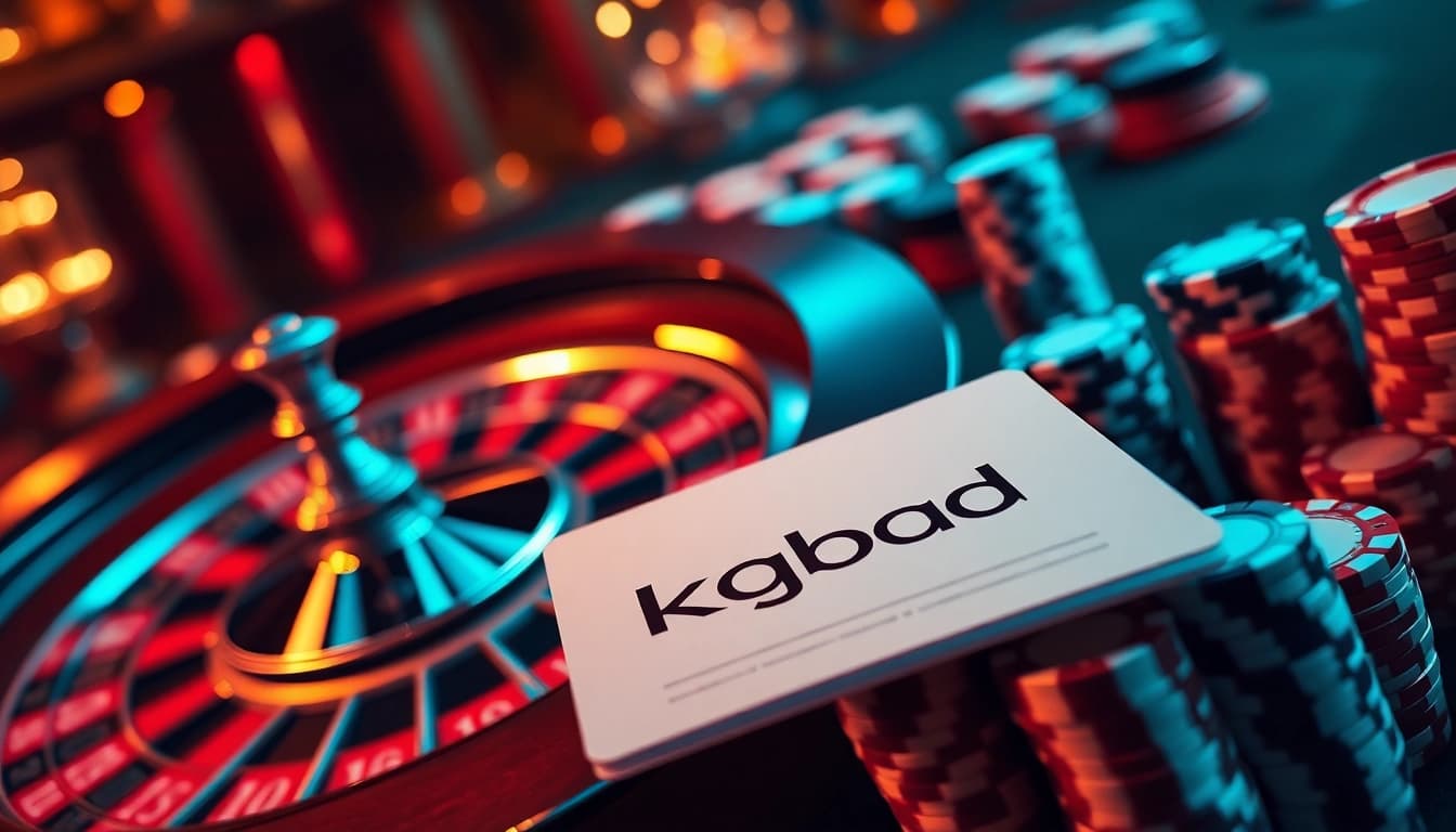 Engaging gambling scene featuring kqbd on a betting slip amidst poker chips and cards.