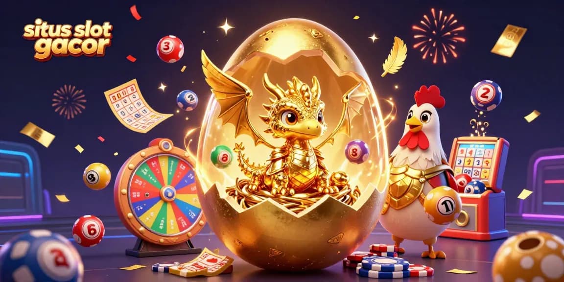 Engage with situs slot gacor while enjoying the thrilling experience of colorful lottery and casino elements.