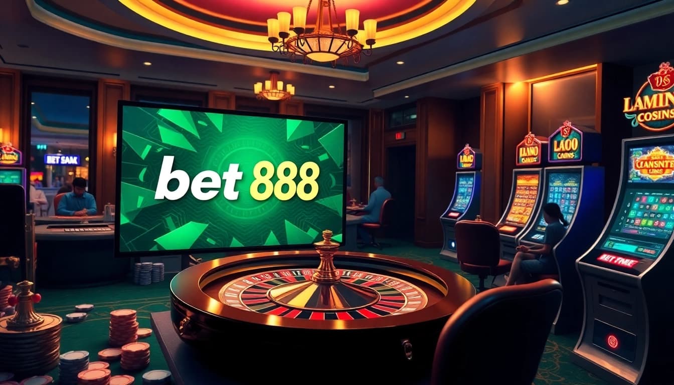 Experience the excitement of bet 88 with vibrant roulette wheels and engaging casino games.