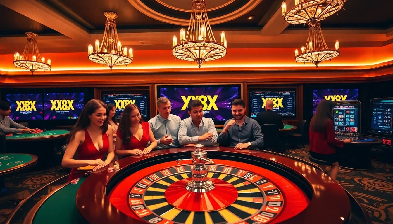 Engaging players at XX 88 casino tables enjoying thrilling casino games.