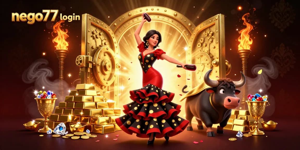 Engage with the exciting nego77 login experience featuring dynamic casino elements and vibrant visuals.