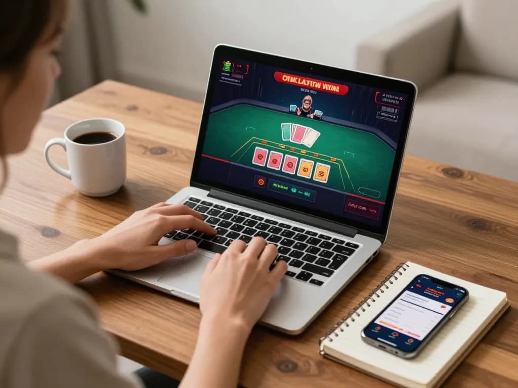 Player engaging with Nhà cái GA88 in a live dealer blackjack game, showcasing strategic betting environment