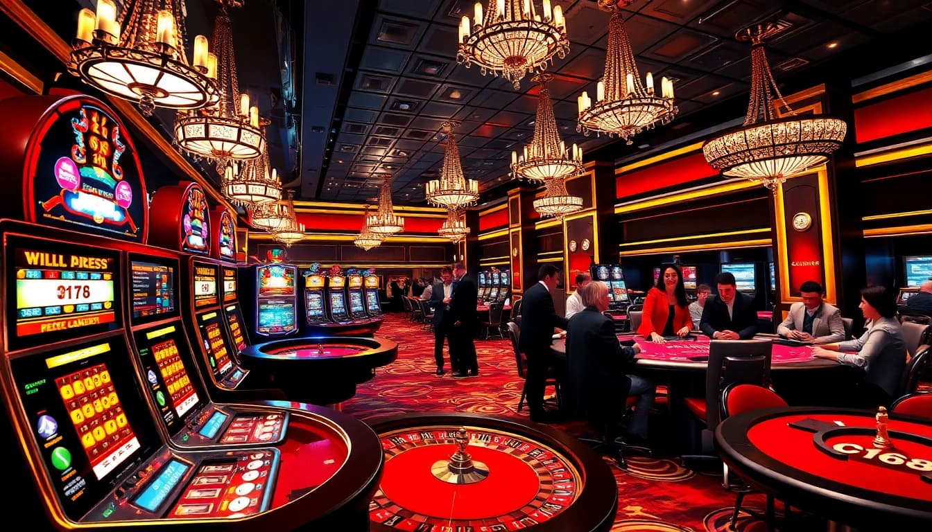 Engage with high-stakes gaming at C168's vibrant casino tables and exciting slot machines.