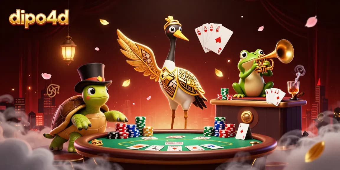 Menangkan permainan dipo4d dengan suasana kasino yang memikat dan karakter unik.