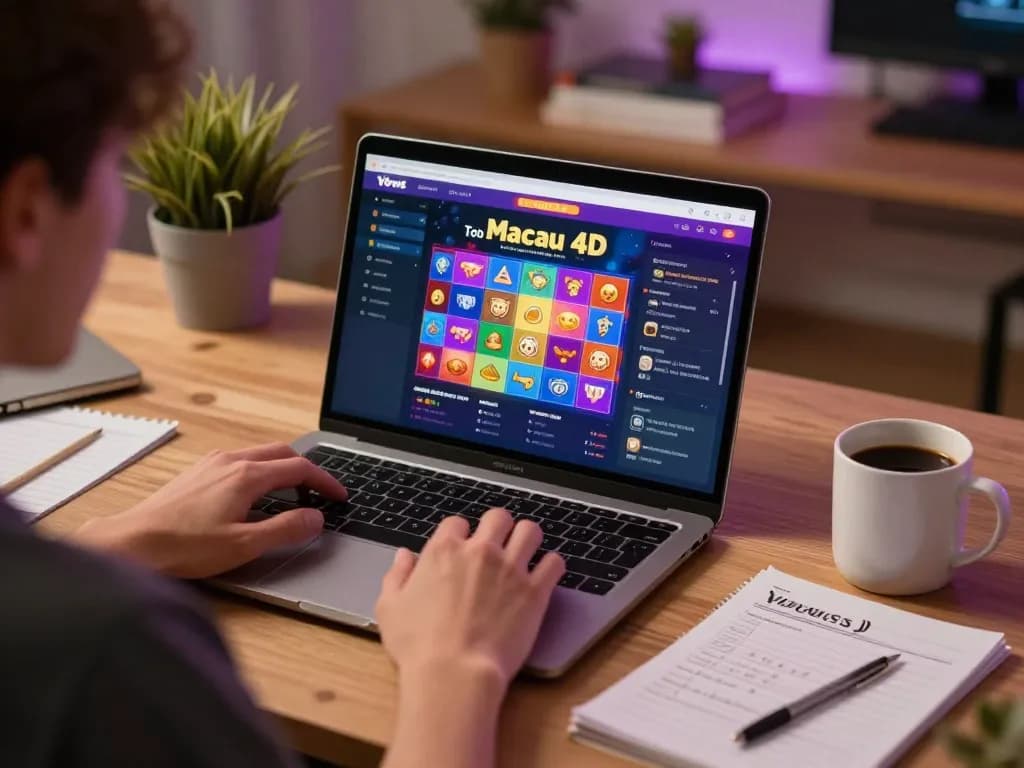 Experience seamless Toto Macau 4D gameplay with YowesJP on your laptop, enhancing your online gaming
