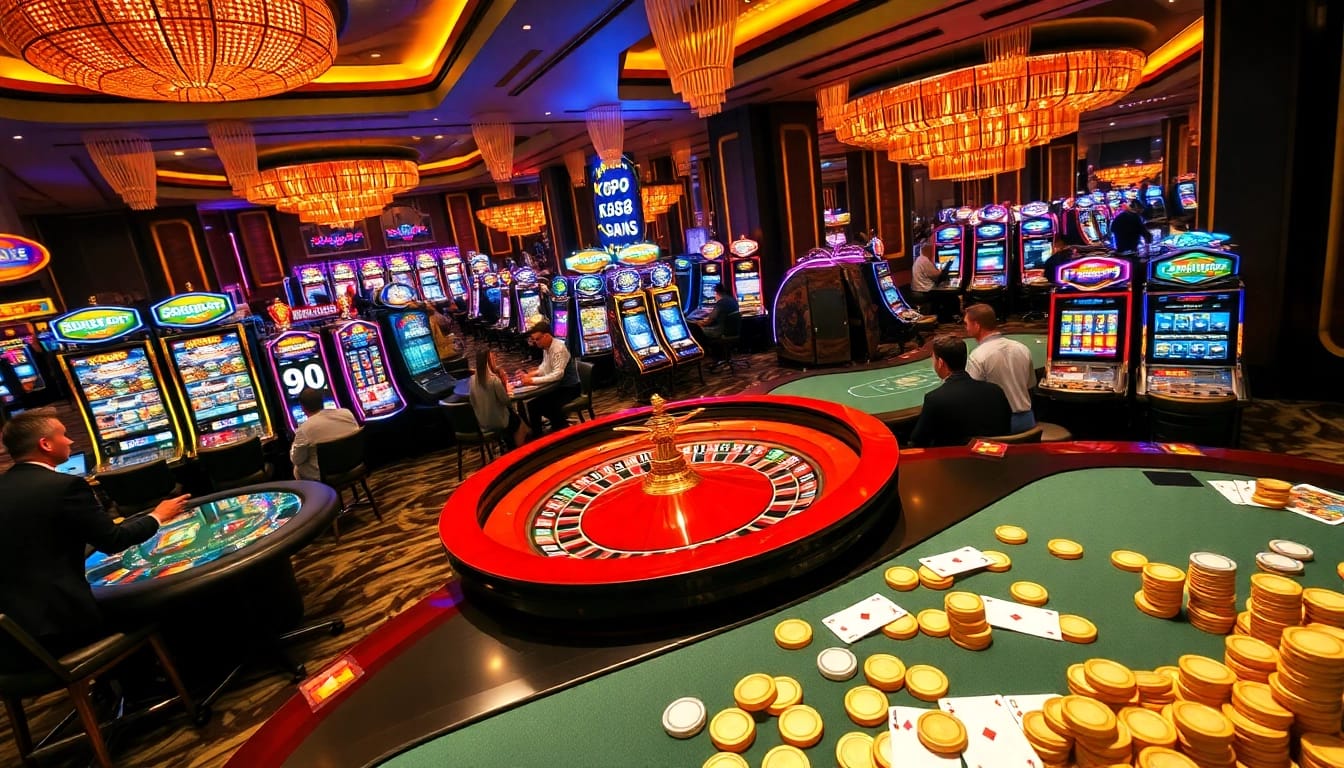KP88 casino players engaging in thrilling roulette action with vibrant chip stacks.
