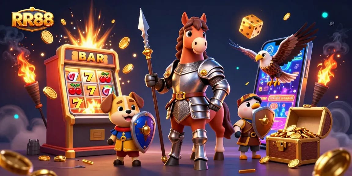 Play thrilling casino games with RR88's latest jackpot feature and vivid animations.