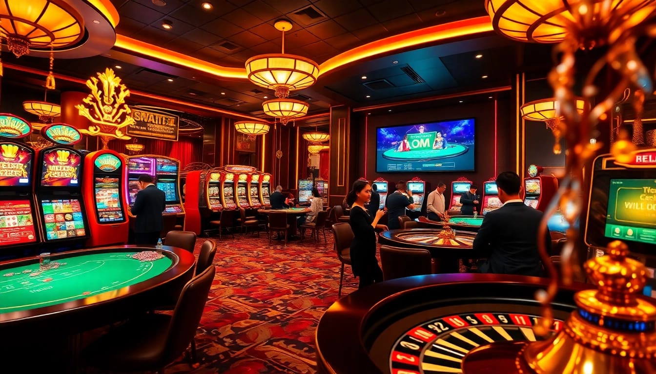 Experience the thrill of tg88 vom in a luxurious casino with exciting games and dedicated players.