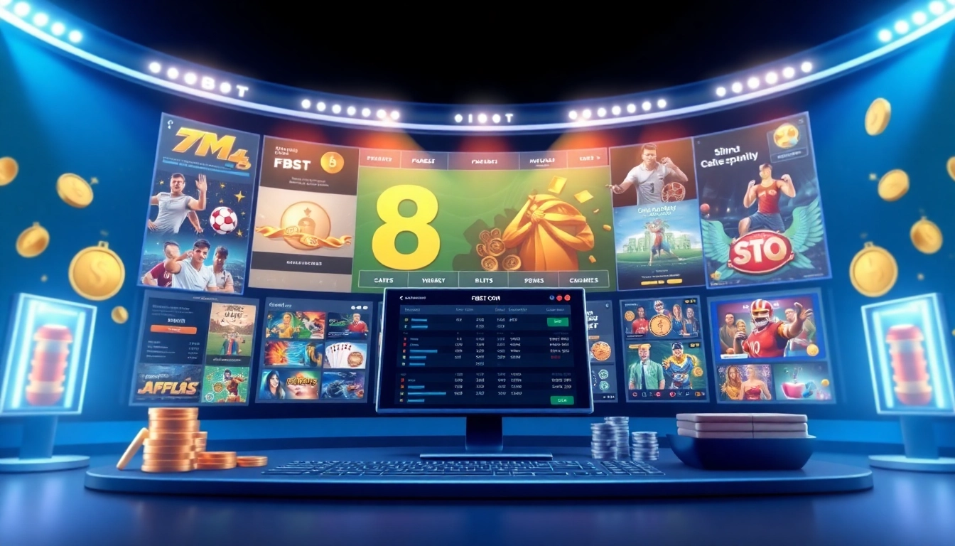 Engaging online gambling interface of F8BET COM showcasing diverse betting options.