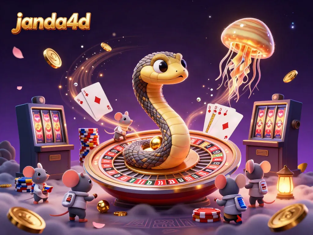 Menangkan permainan slot di JANDA4D dengan keseruan karakter kartun di luar angkasa!