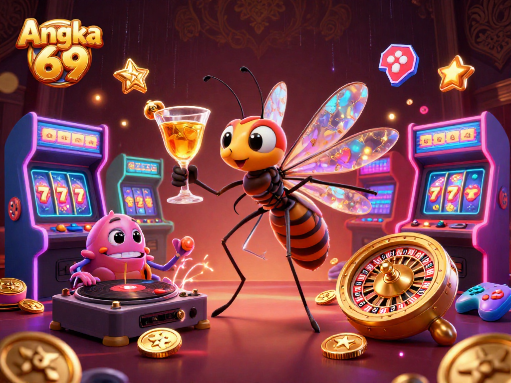 Play slots with Angka 69's engaging casino atmosphere and dynamic gaming elements.