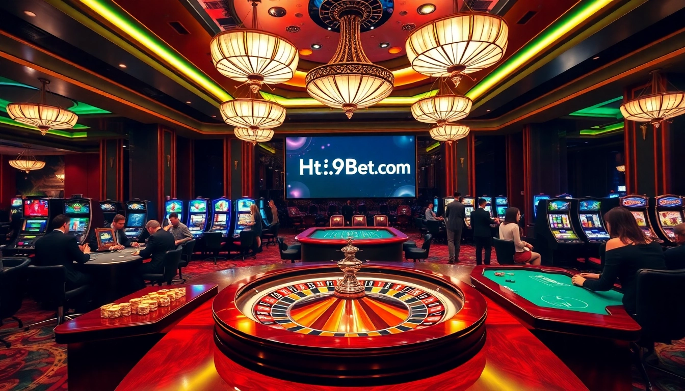 Engaging in high-stakes games at https://i9bett.cn.com/, showcasing poker chips and roulette excitement.