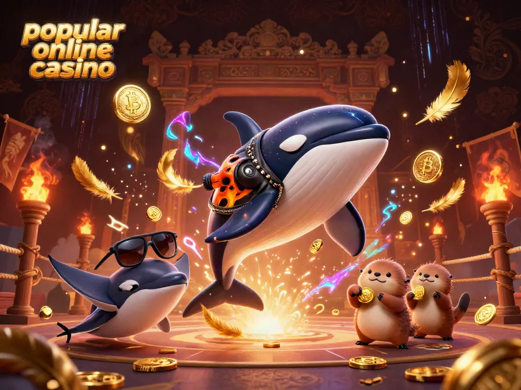 Experience the excitement of a popular online casino with vibrant characters and thrilling graphics