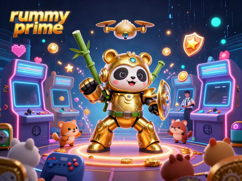 Engage in vibrant online rummy gameplay with rummy prime, featuring exciting game elements and animated characters.