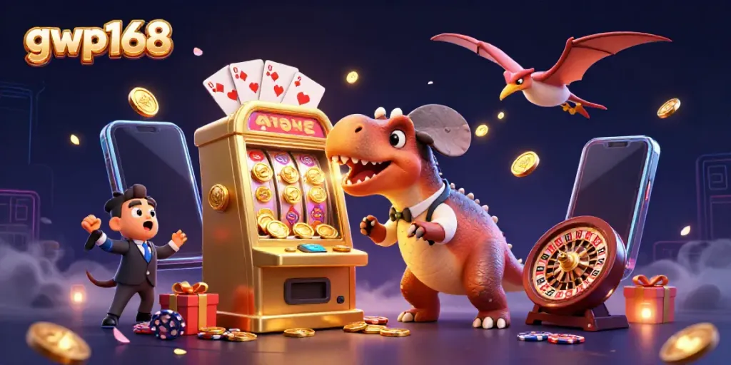 gwp168 memenangkan jackpot dengan permainan slot menggiurkan di kasino digital