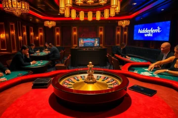 Players enjoying poker at a luxurious casino with hidden wiki details presented.