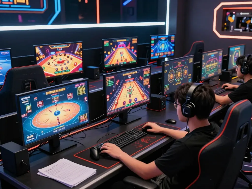 Experience the thrill of gaming with 988slot on multiple screens, showcasing strategic online gameplay
