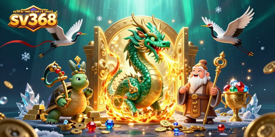 Spin slots and win big with sv368 - nhà cái uy tín số 1⃣ châu á sv368 featuring treasures and mythical characters.
